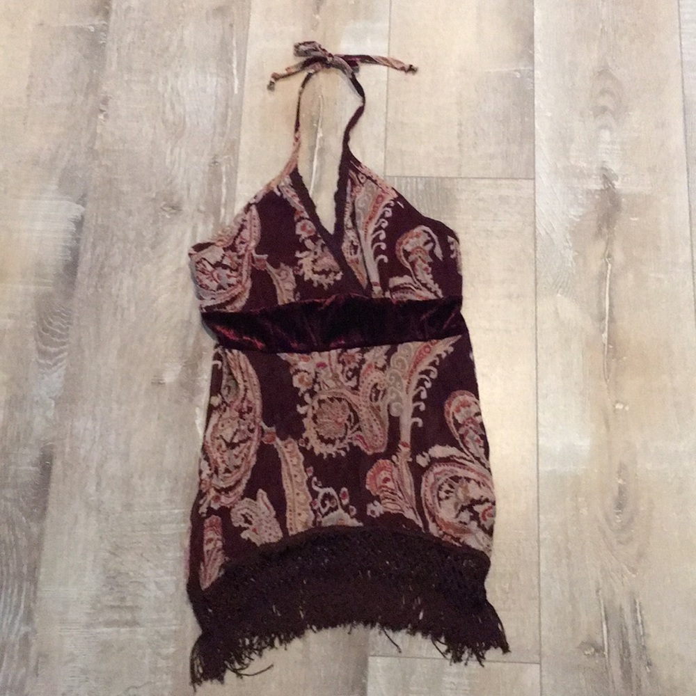 NWOT✨ Arden B. BOHO Halter Top Small